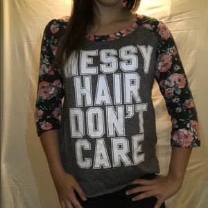 Long sleeve graphic tee